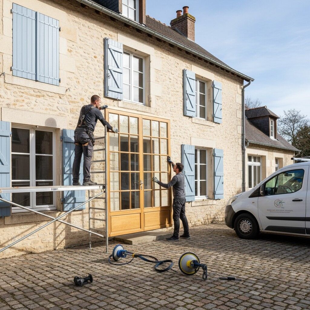 TRAVAUX D'AMENAGEMENT DANS LE BATIMENT